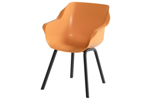 Hartman Tuinstoel Sophie - Oranje Kunststof - Set Van 2 - vtwonen shop