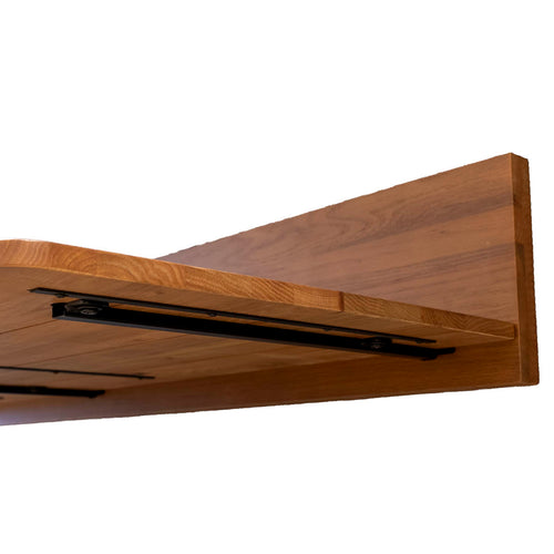 DÉJA Living Zwevende Bartafel Bailo - Bruin Eiken - 160x60x25cm