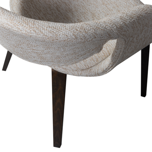 WOOOD eetkamerstoelen houten bruinen poot Yossi - Naturel - Set van 2