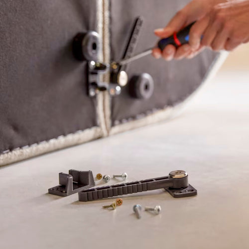 Tikamoon Modulaire rechte bank in beige stof, 2-zit - Beige - vtwonen shop