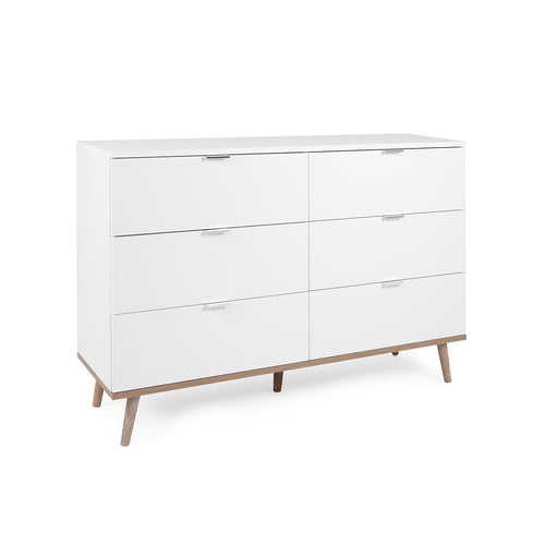 Calicosy - Commode 6 laden - L120cm - Copenhague - 40x120x86,5 cm