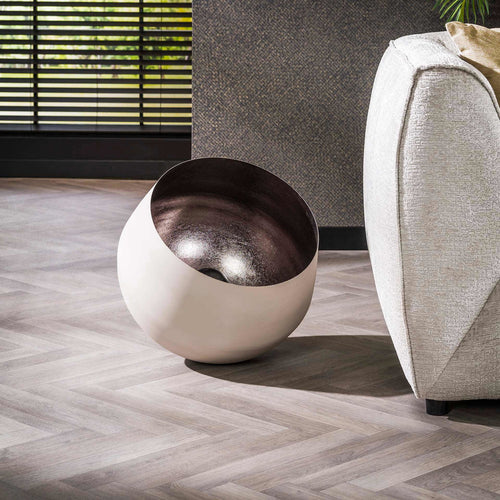 Giga Meubel Tafellamp Basket - Grijs - 1-Lichts - Ø50x46cm - vtwonen shop