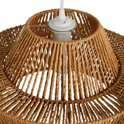 Lighto - Hanglamp Rotan Naturel Ø40 cm - Rova