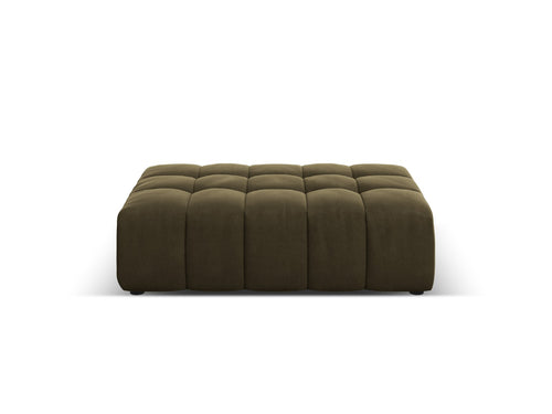 Cosmopolitan Design Poef Chicago flueel groente - 84x102x42cm