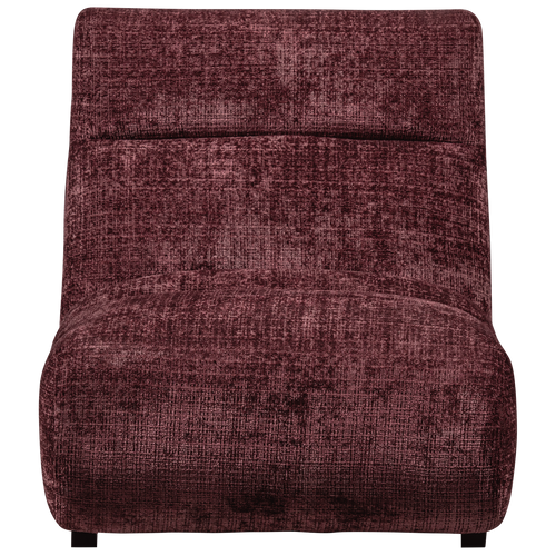 BePureHome fauteuil Observe - Chenille - Aubergine - 82x75x96 - vtwonen shop