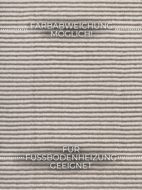 Elle Decoration Perles Shortpile Rug Dolomite Cream Grey 160x235 cm