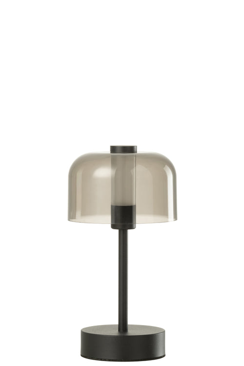 J-Line tafellamp Woa - metaal - zwart
