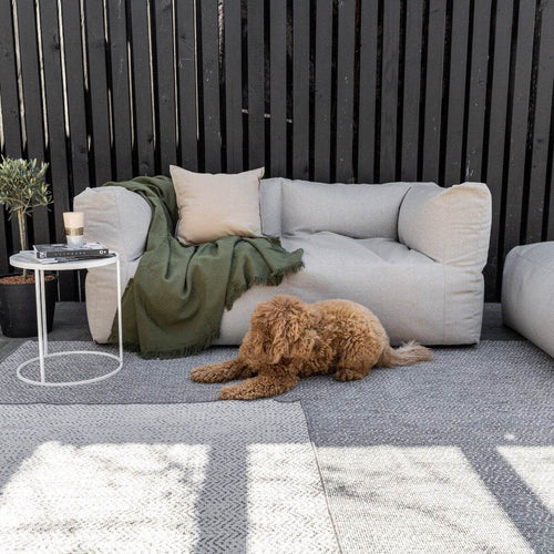 Buitenkleed Dahl Grijs Eva Interior - 280 x 380 cm - vtwonen shop