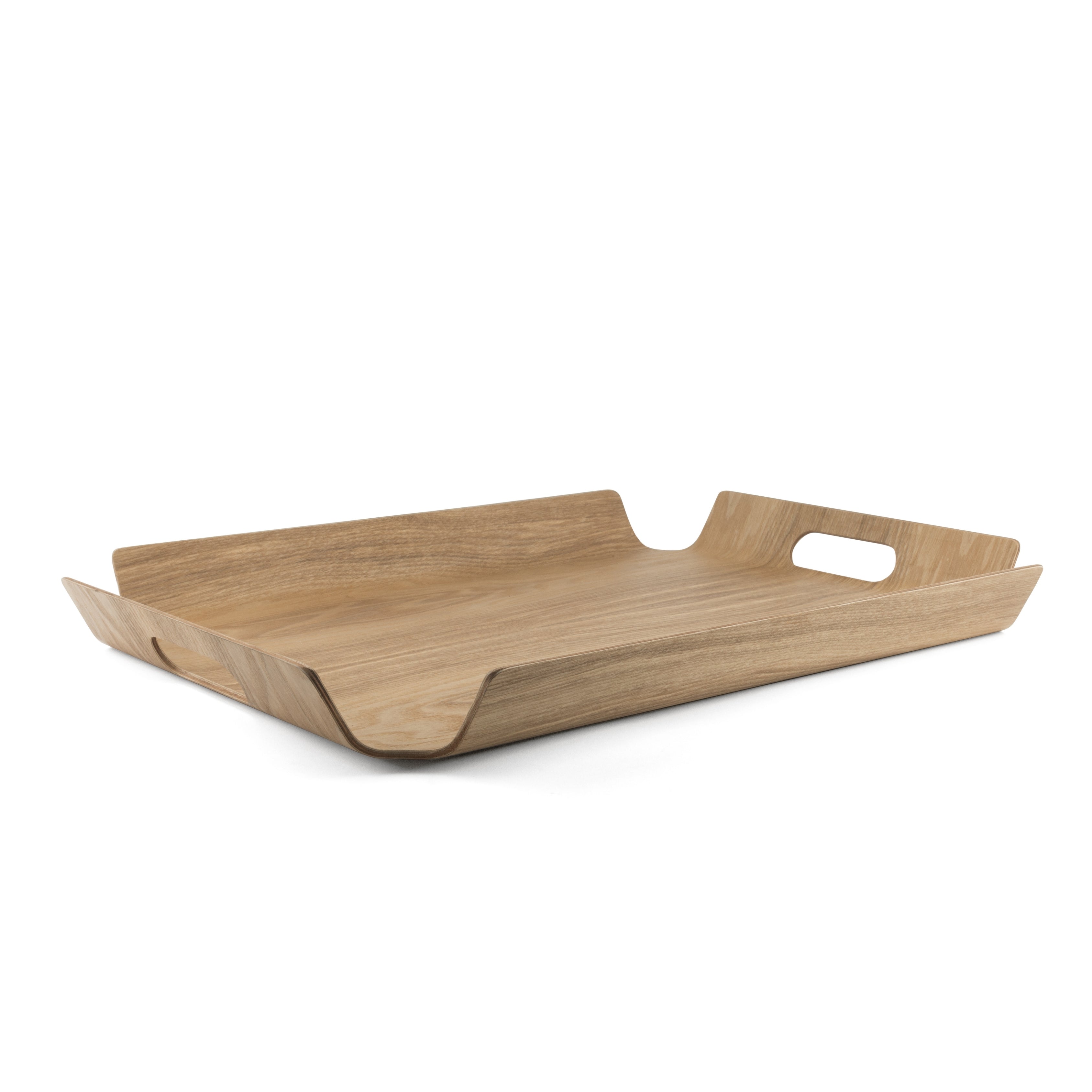 Bredemeijer - Dienblad Madera rechthoekig L zwart – vtwonen