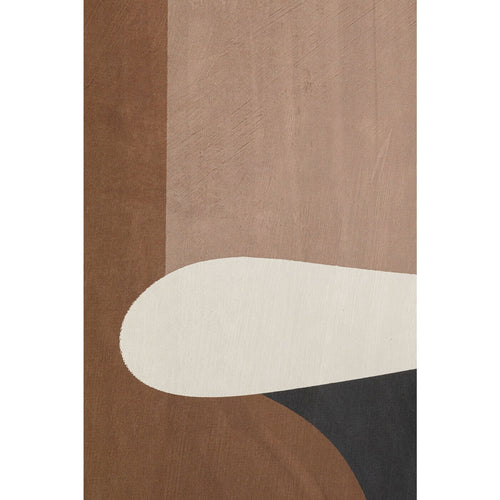 Kare Design Schilderij Classic Shape 63x93cm bruin
