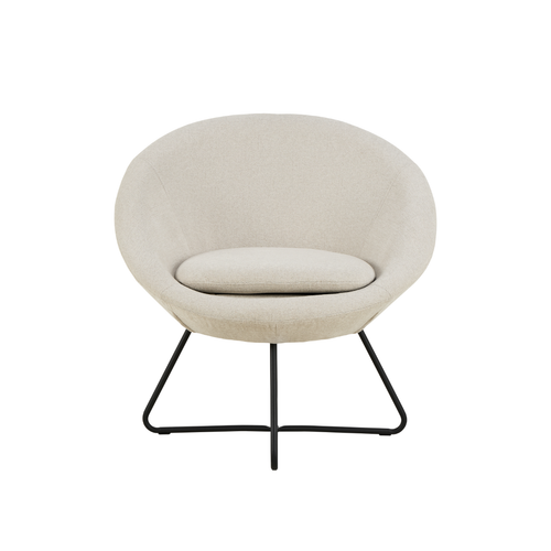 Rebellenclub Fauteuil Otta - Beige