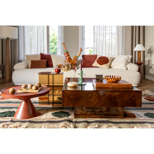 Zuiver Onda Decoratieve Schaal Set Van 2 Cognac
