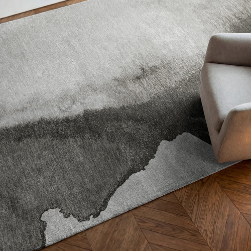 Ecorugs vloerkleed Black Shadow - zwart - 80x150cm