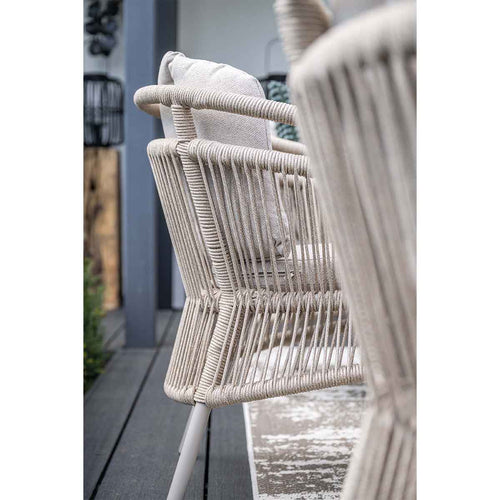 Garden Impressions tuinset Sorong - Tulli - taupe - 220x115 cm - 7-delig - vtwonen shop