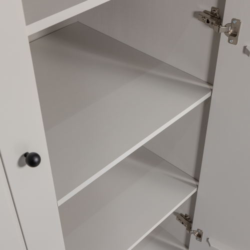 WOOOD optiepakket garderobekast Xina - Grenen - Wolkengrijs - 210x110x55 - vtwonen shop