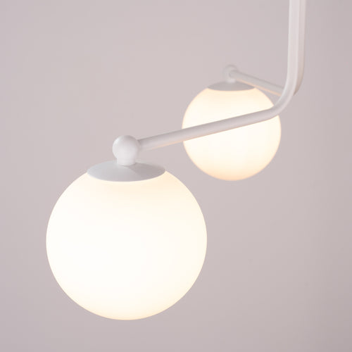 Sollux Lighting Kroonluchter ASTRAL 3 wit - 62x62x29cm