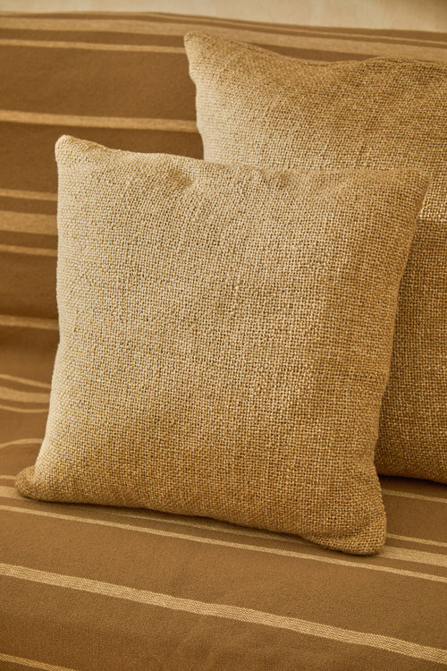 Calma House Kussenhoes Corts - Steenkleur - 45x45