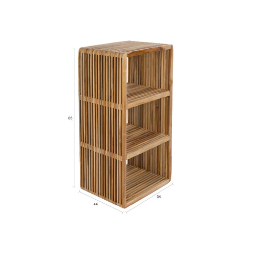 Housecraft Living Djia Kastje Teak Hout Hoog - Bruin - vtwonen shop