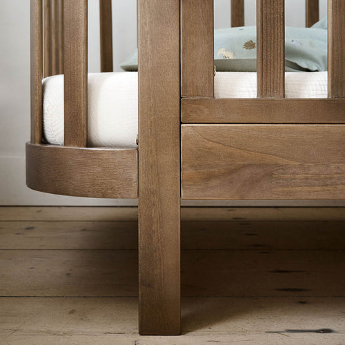 Petite Amélie Ovaal peuterbed Cocoon  - 70x140 cm - Premium Cocoa - vtwonen shop