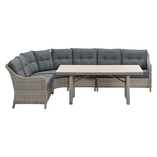 Garden Impressions lounge dining set Nova mystic grey - 5-delig