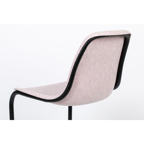 Zuiver Thirsty Eetkamerstoelen  Roze - Set van 2