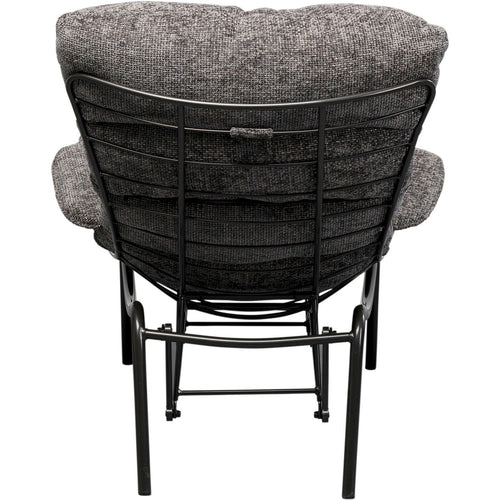 Kare Design Fauteuil en Voetensteun Vienna Swing grijs - vtwonen shop