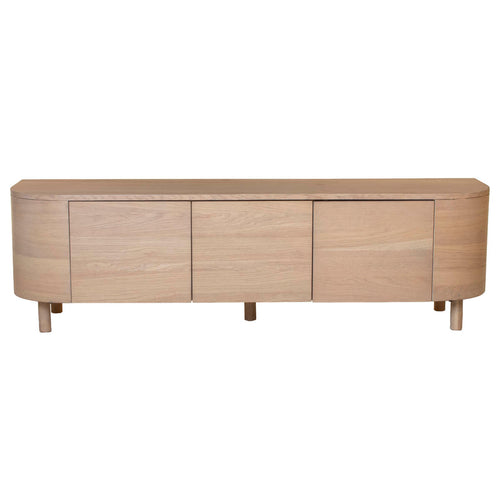 DÉJA Living Tv-meubel Torsby - Naturel Hout - 160x40x35cm