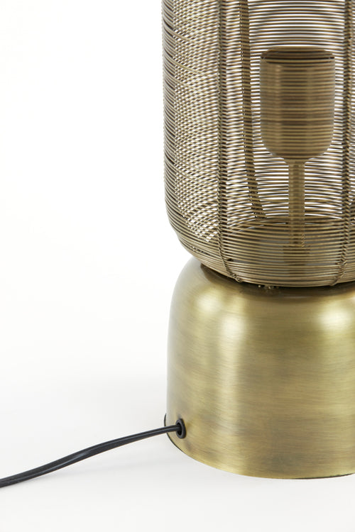Light & Living tafellamp LEZUZA - brons - Ø15.5x60.5cm