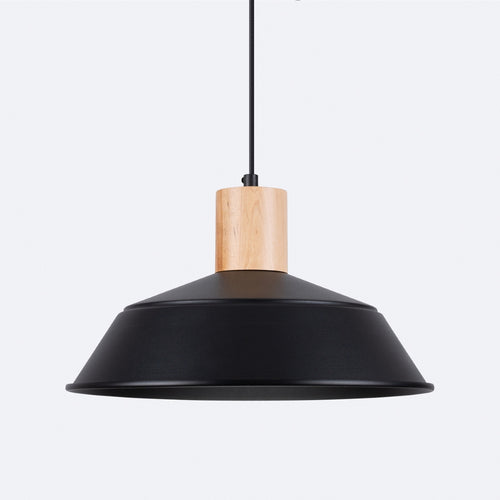 Sollux Lighting Hanglamp FANO zwart - 34x34x120cm