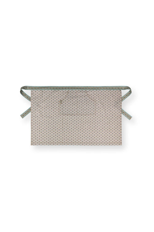 Pip Studio - Blooming Tales Khaki Blue - Halfschort - 60x100cm