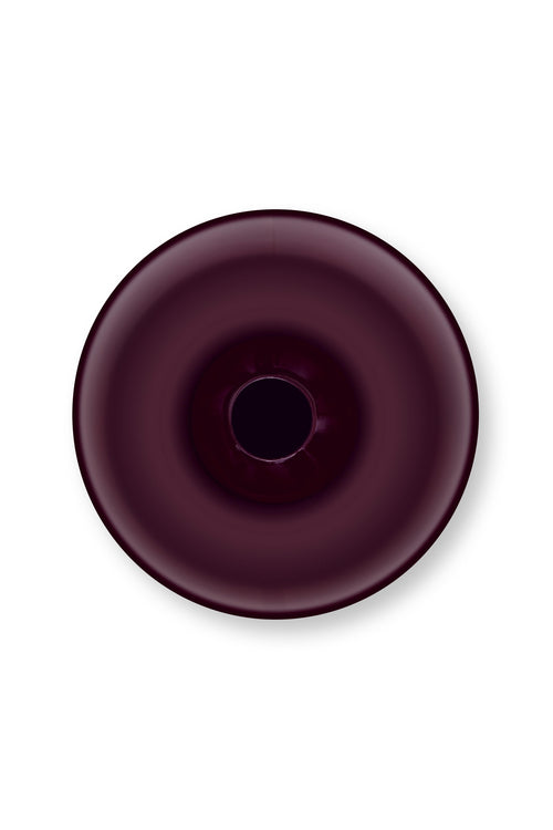 vtwonen Vaas - Metaal - Burgundy - 27x35cm - vtwonen shop