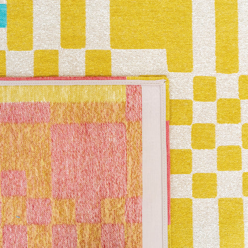 Ecorugs vloerkleed Cupcake - geel - 200x280cm