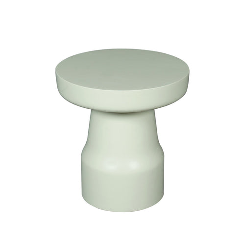 StarFurn Bijzettafel Drum - Rond Groen Hout - 40x40x42cm
