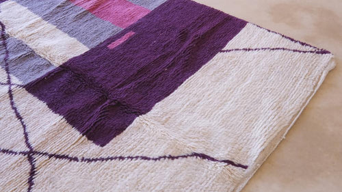 AFK Living vloerkleed Berber - handgemaakt - Wol - 140 x 200 cm