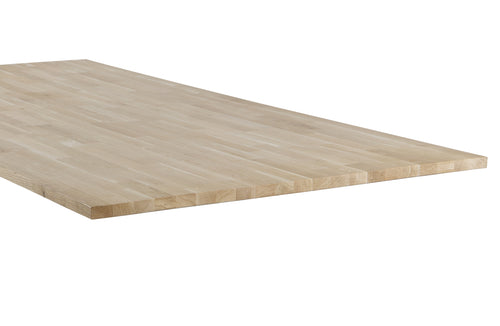 WOOOD tafelblad incl. 3-standen poot vierkant Tablo - Eiken - 220x90cm - vtwonen shop