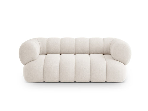 Cosmopolitan Design Bank Koge 2-zits, chenille lichtbeige - 95x180x70cm