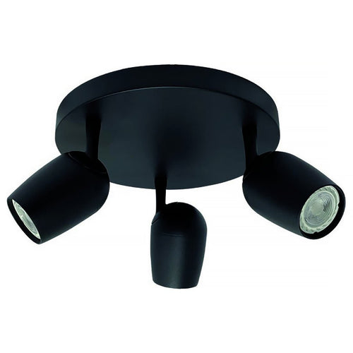 Freelight spot Trova - 3 lichts - 25  x 16   cm - zwart