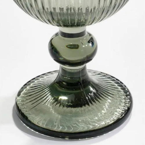 Mica Decorations Merlot Wijnglas set van 6 - 250 ml - Glas - Grijs