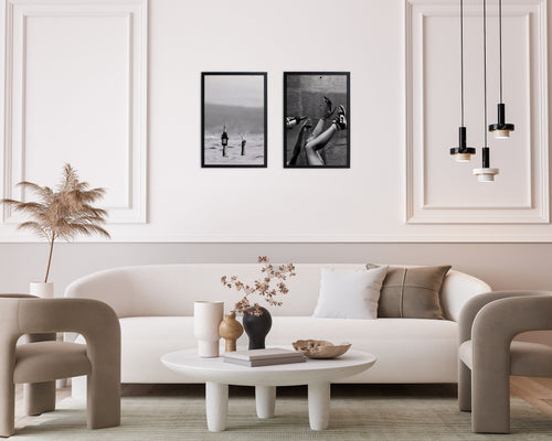 Zwarte lijst met kader 40x30 ontspannen - vtwonen shop