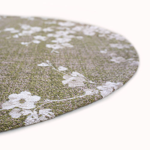 Louis De Poortere vloerkleed Wet Garden - groen - 140x140cm - vtwonen shop