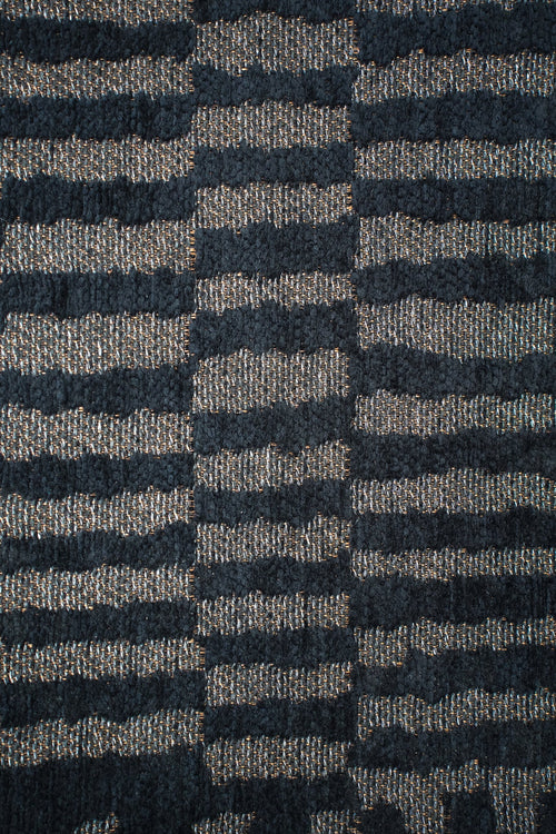 Remix vloerkleed 3652 Noir Baobab - Zwart - 140 x 140 cm