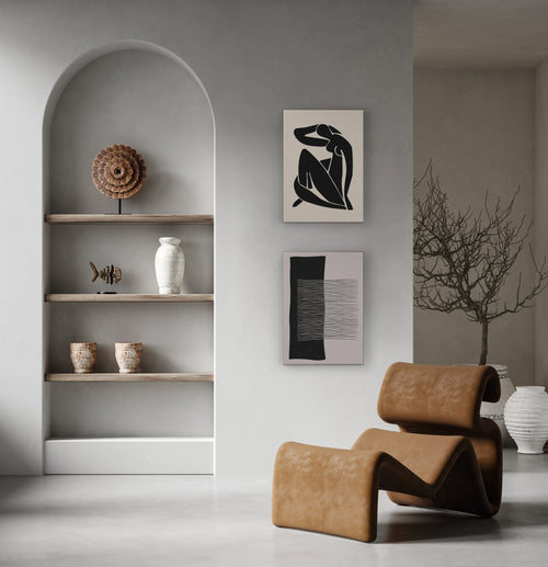 Canvas 60x40 Geometrisch Vierkant