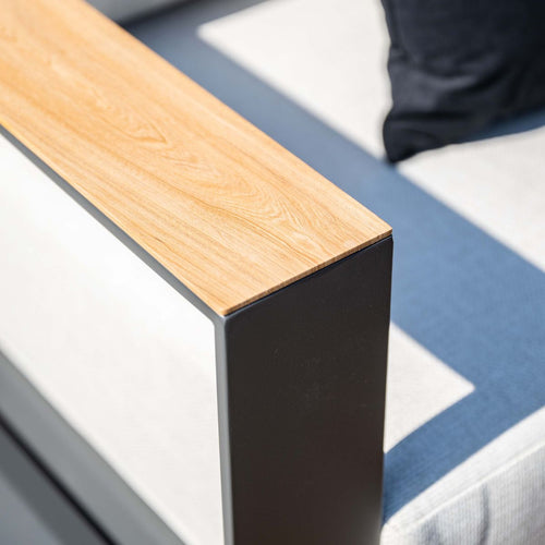 Garden Impressions Loungebank Malakka 4-delig - taupe