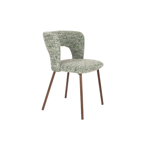 Housecraft Living Chelsea Eetkamerstoelen Groen - Set van 2