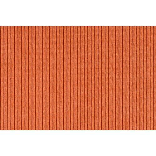 Zuiver Ridge Rib Eetkamerstoelen Armleuning Oranje - Set van 2