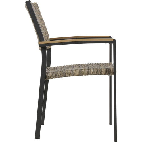 Lesli Living bistrostoel Arezzo - zwart - 57x62x87cm
