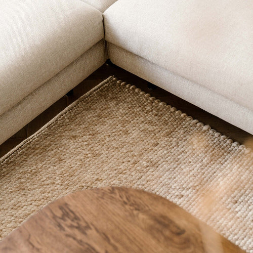 Mrcarpet Wollen vloerkleed Beige/Bruin Gotland 200x290cm (populair)