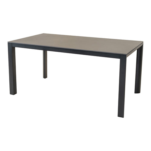 Lesli Living tuintafel Geneva - grijs - 160x90cm
