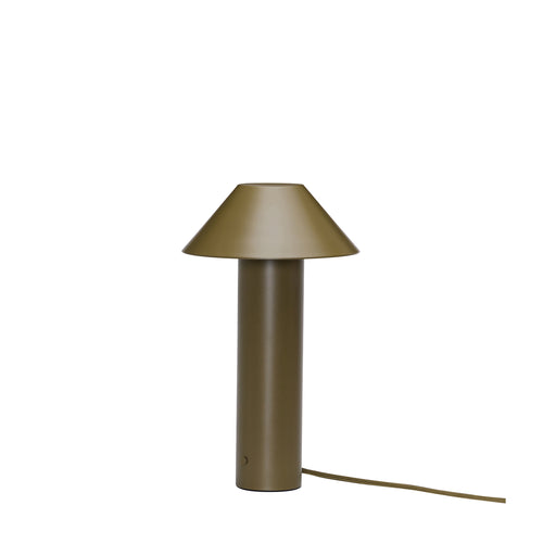 Hübsch tafellamp Tower - ijzer/polycarbonaat/polyresin - ø19xh32cm