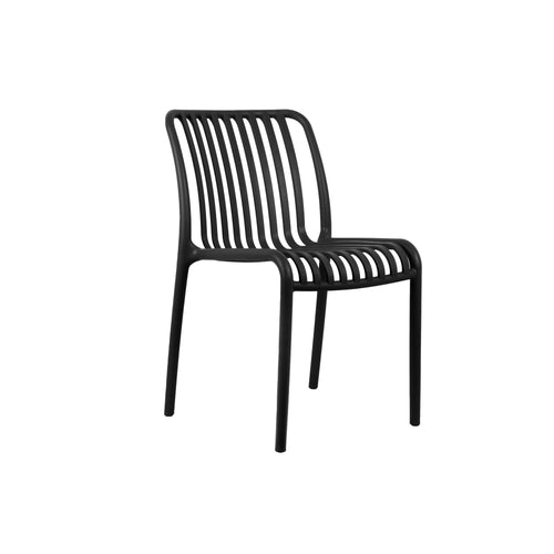 Leitmotiv stoel Glee - zwart - 58x42x79cm